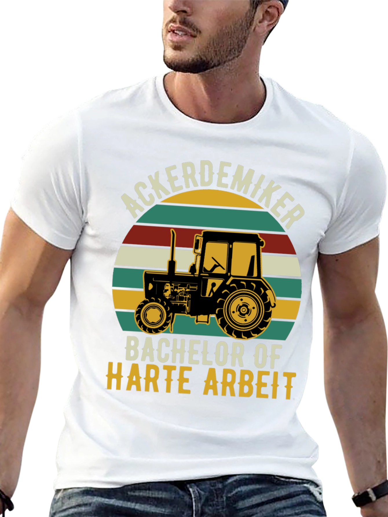 Ackerdemiker Tractor Graphic T-Shirt