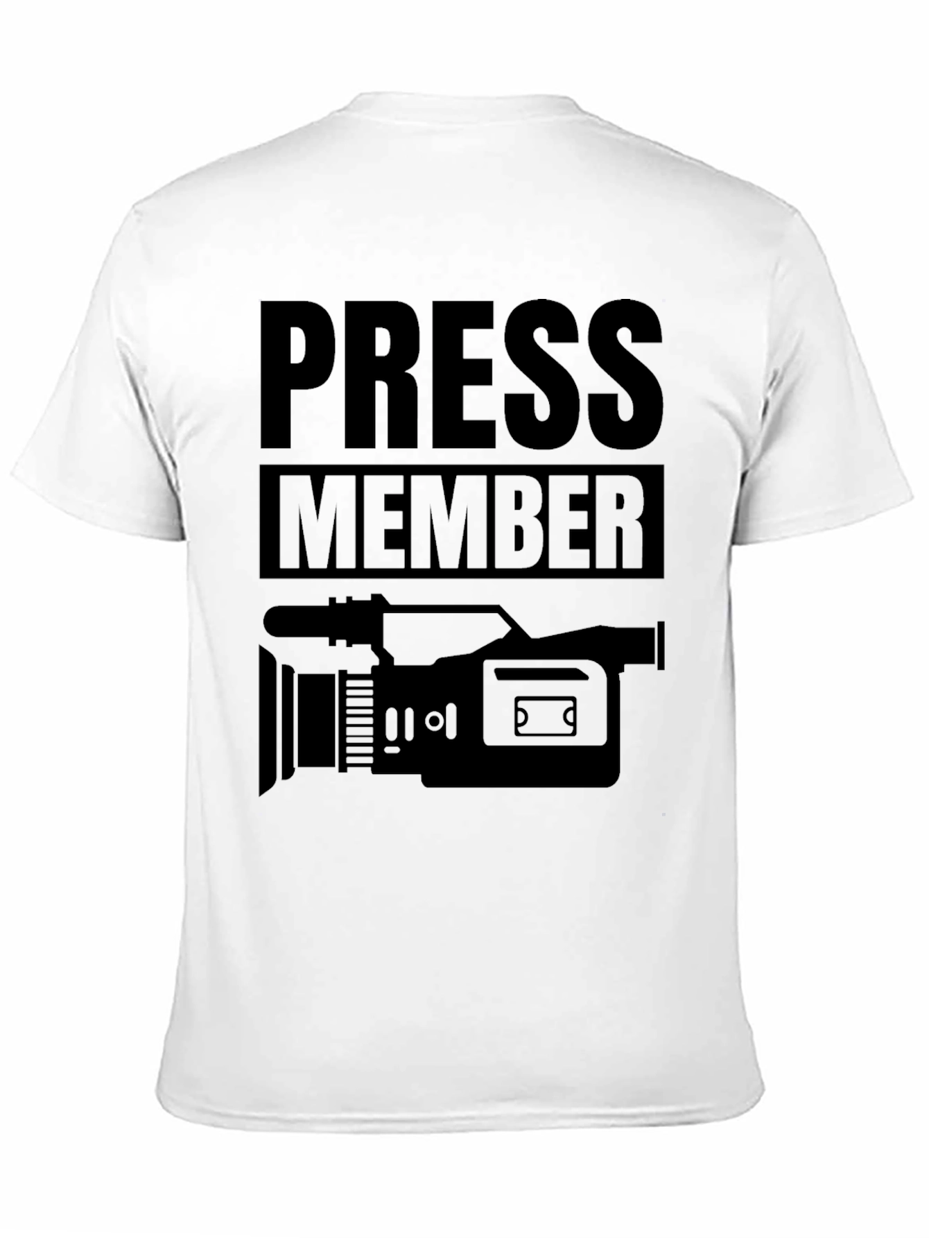Press Member Camera Crew T-Shirt