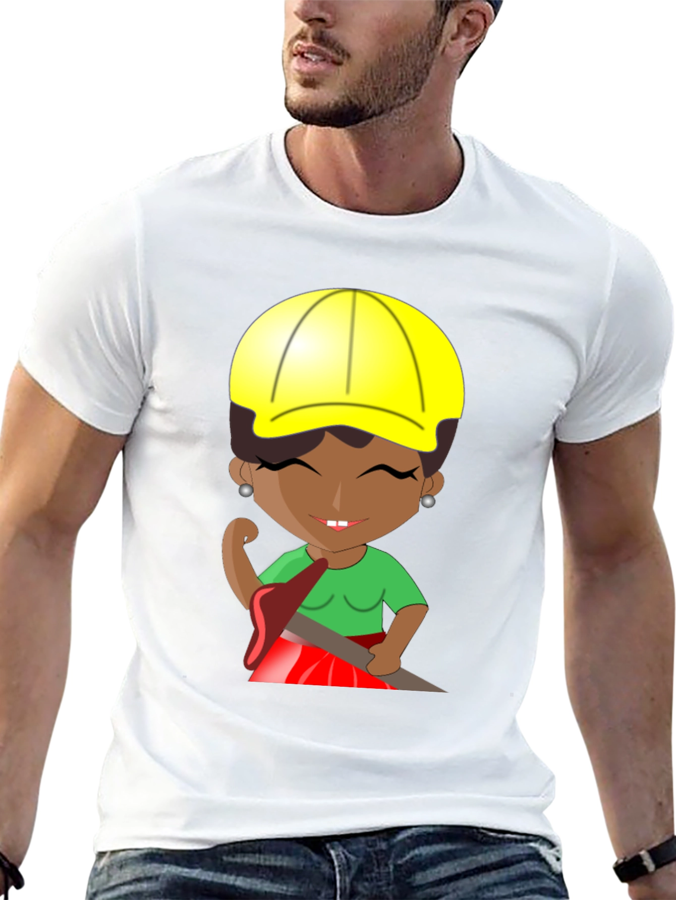 Empowered Woman Cartoon T-Shirt