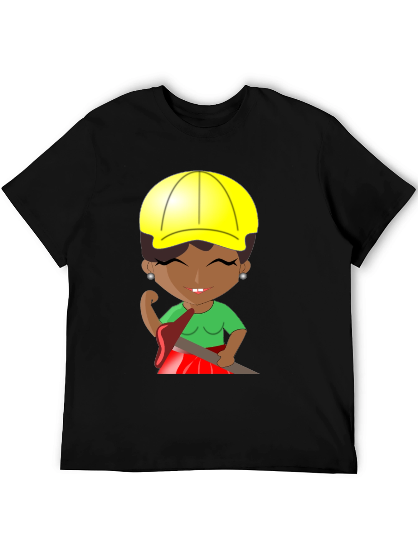 Empowered Woman Cartoon T-Shirt
