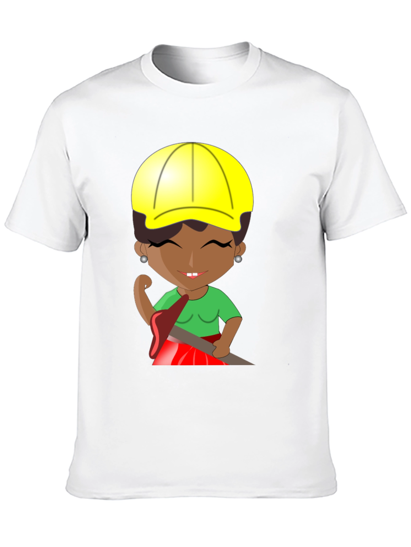 Empowered Woman Cartoon T-Shirt