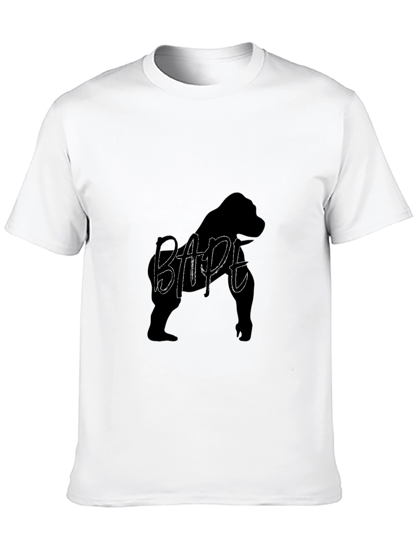 Black BAPE Gorilla Graphic T-Shirt