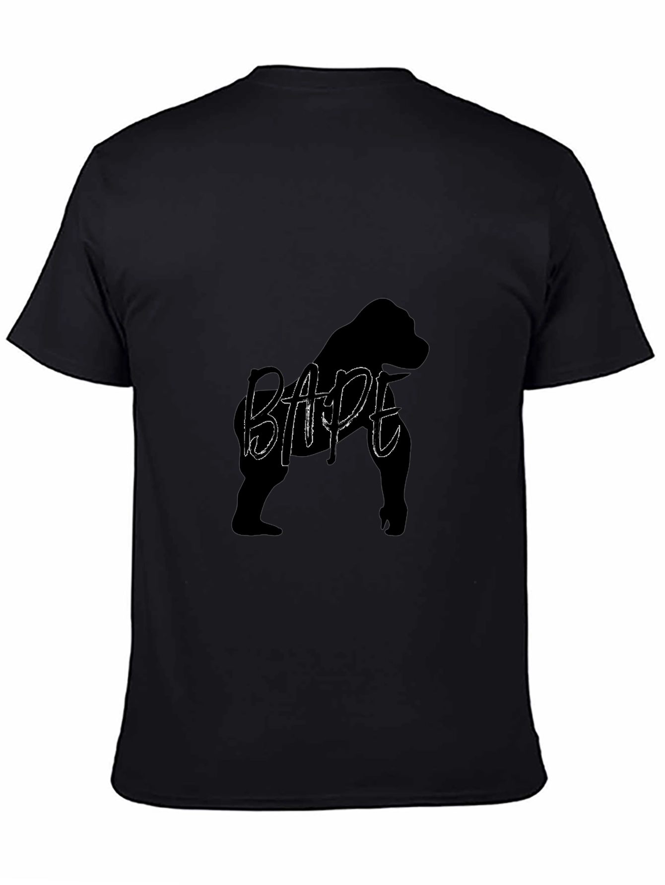 Black BAPE Gorilla Graphic T-Shirt