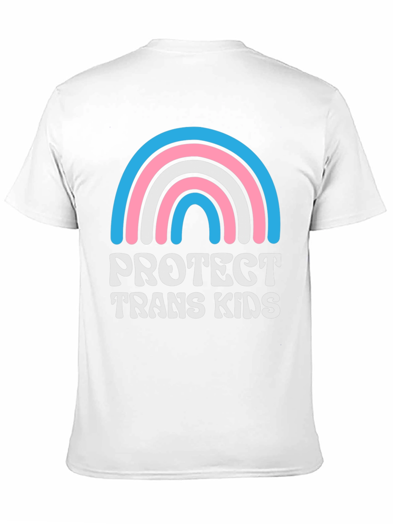 Protect Trans Kids T-Shirt: Equality Rainbow Design