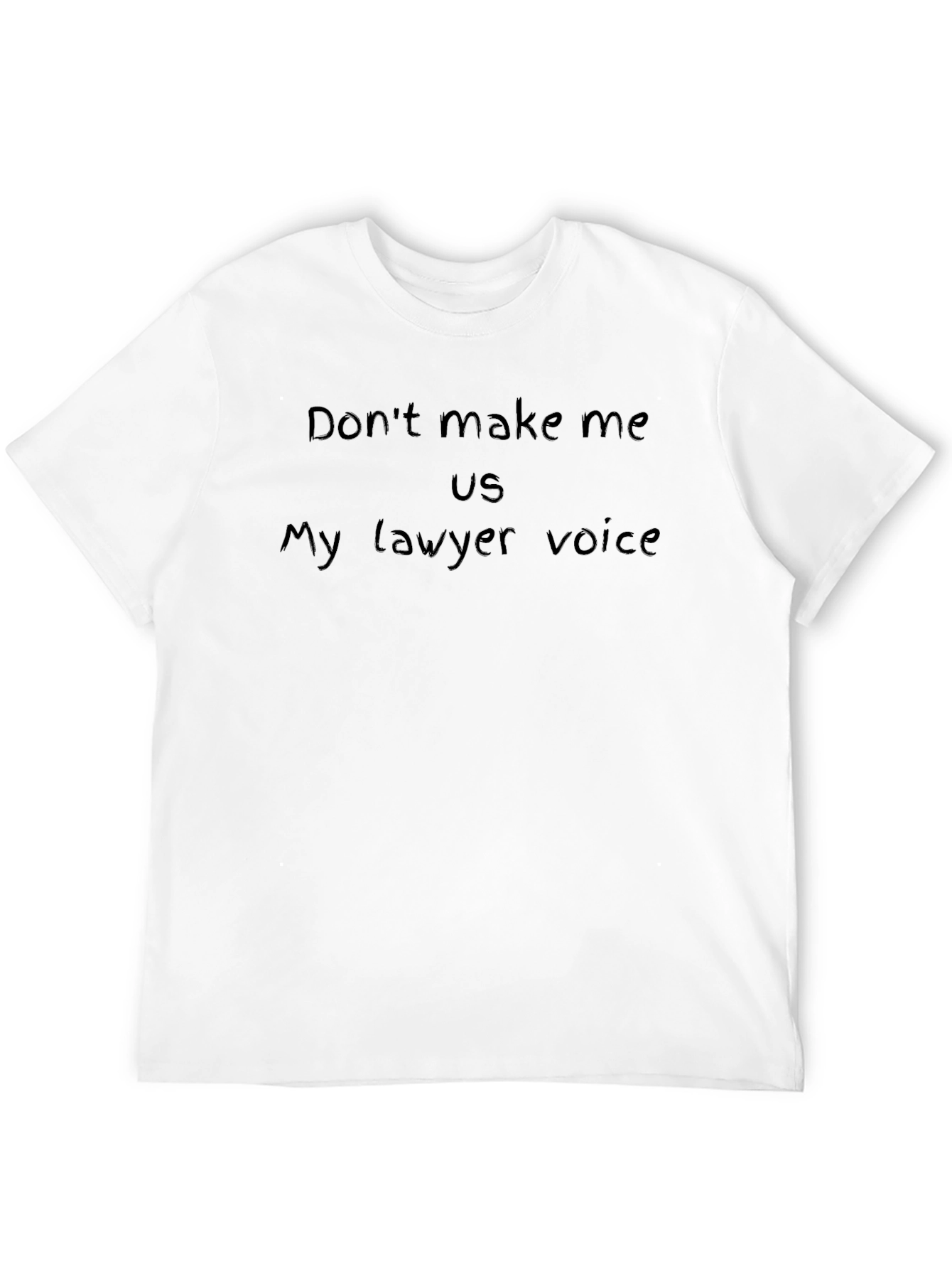 Lawyer Voice Graphic Tee - Soft & Stylish