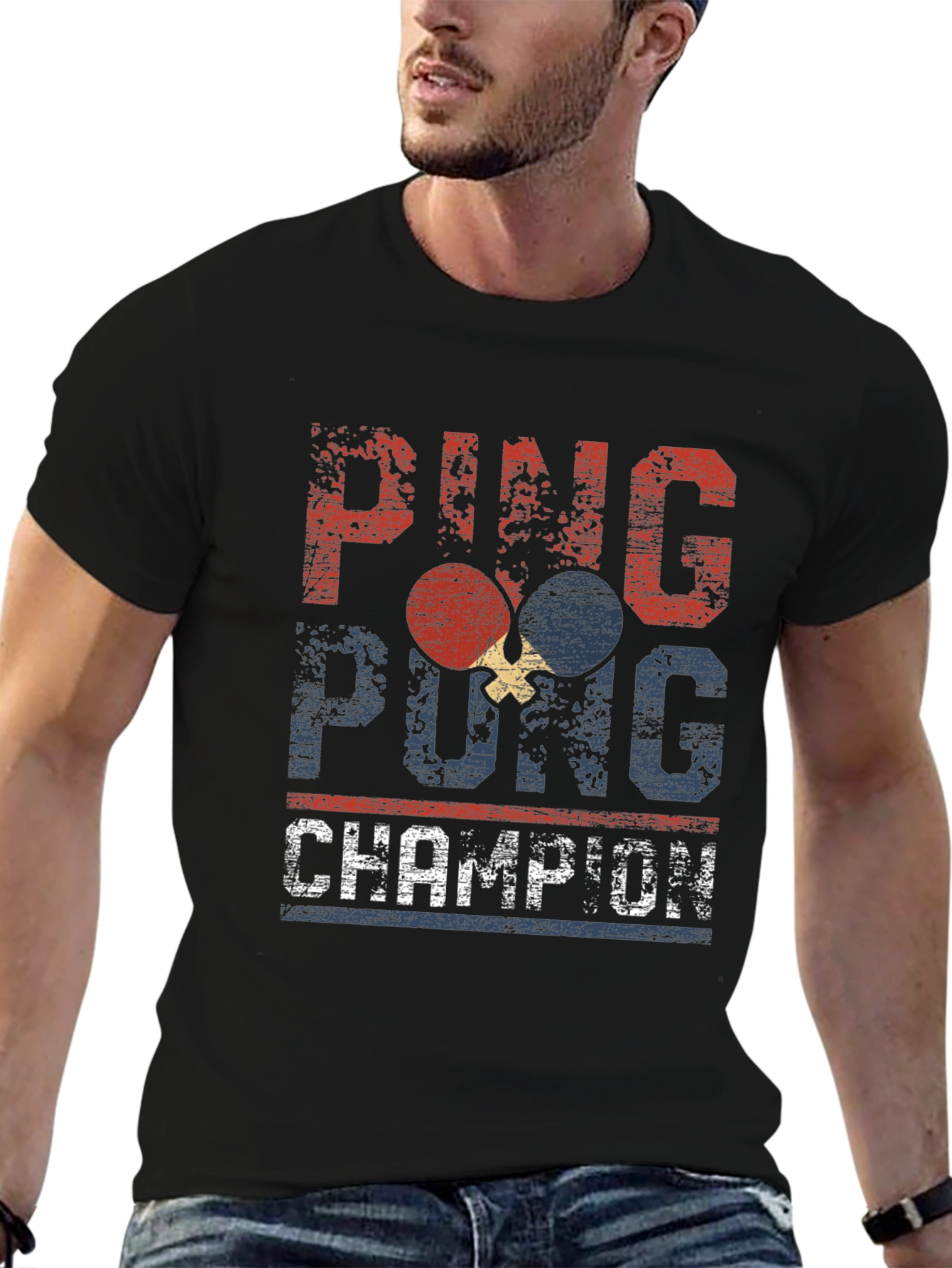 Ping Pong Champion Graphic Tee