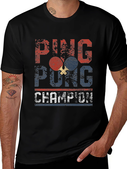 Ping Pong Champion Graphic Tee