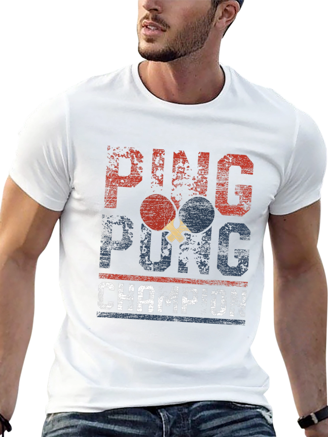 Ping Pong Champion Graphic Tee