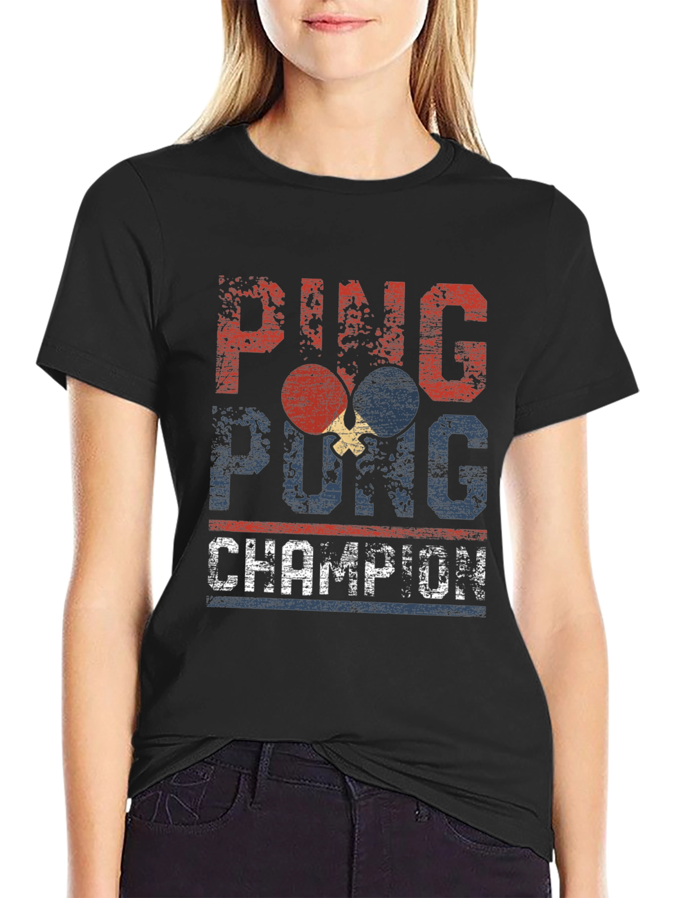 Ping Pong Champion Graphic Tee