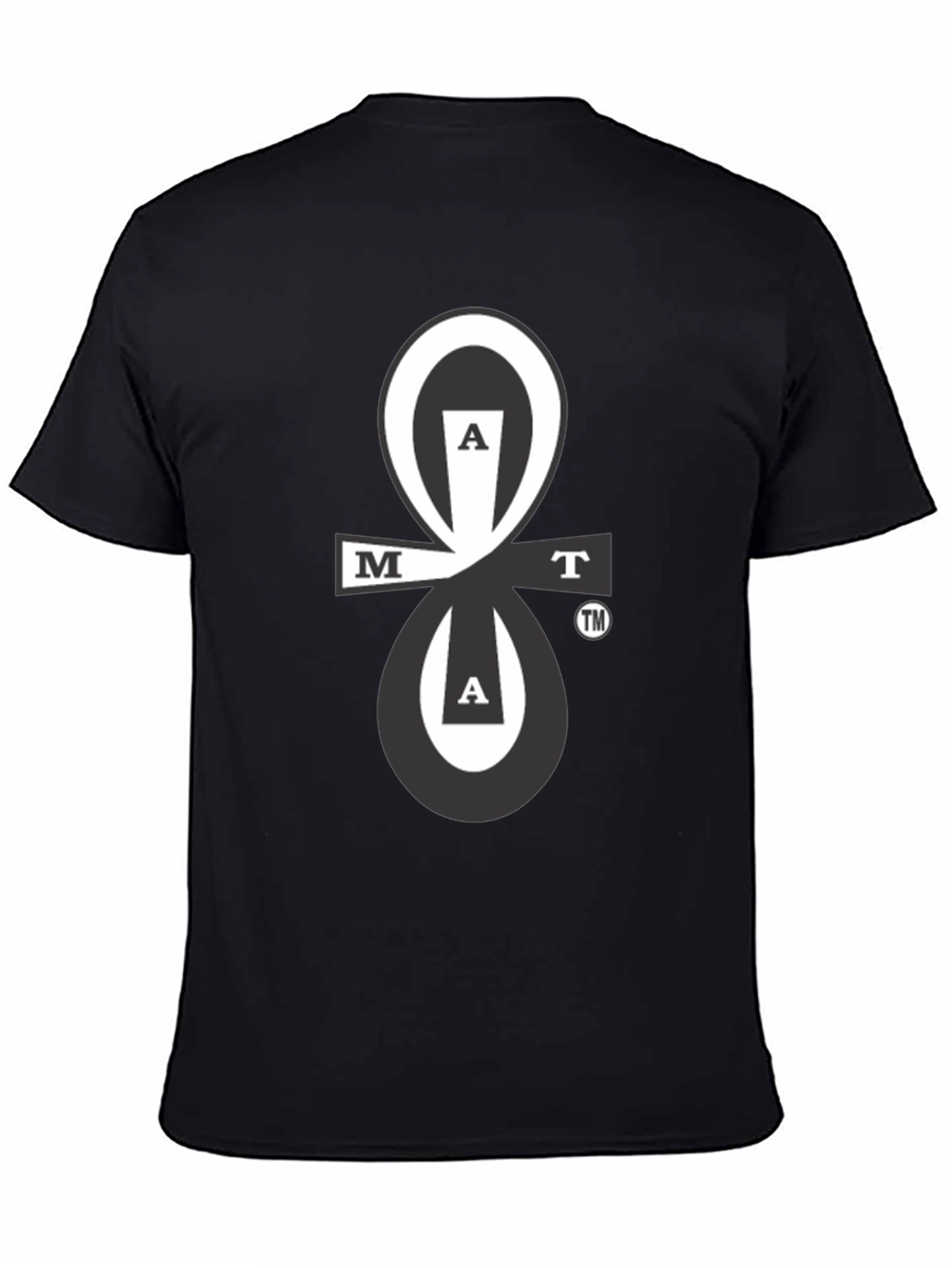 Abstract Logo Black T-Shirt