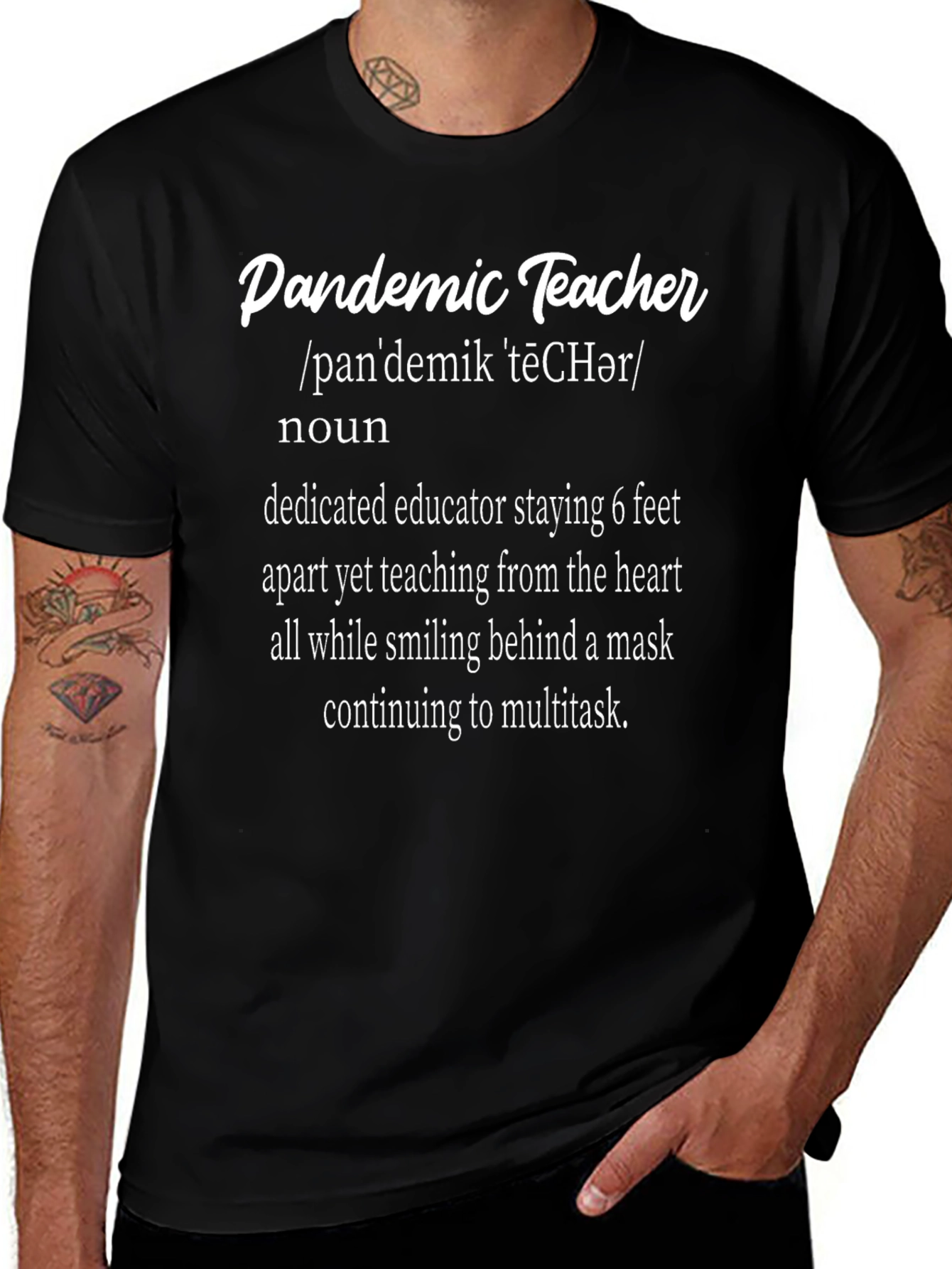 Pandemic Teacher Definition T-Shirt