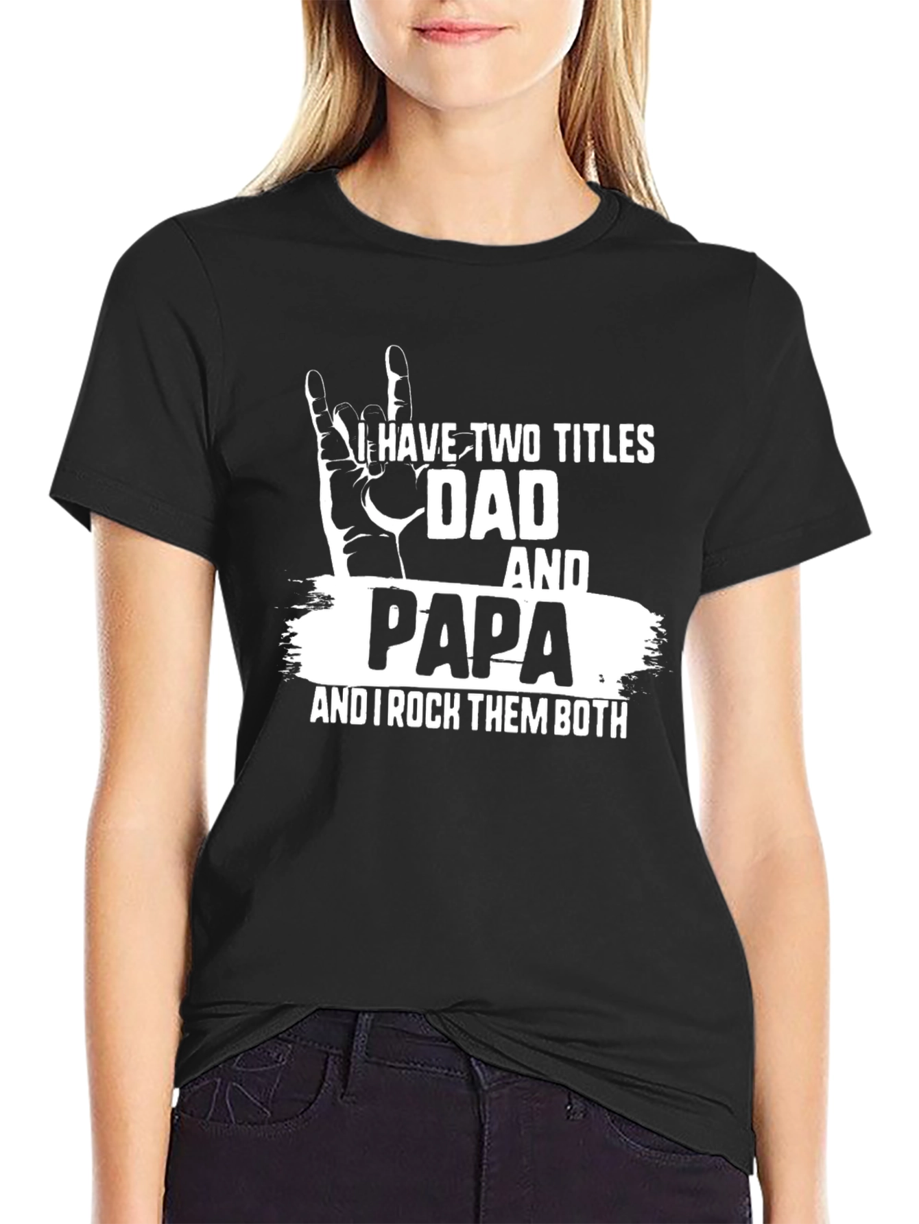 Dad and Papa Rock T-Shirt