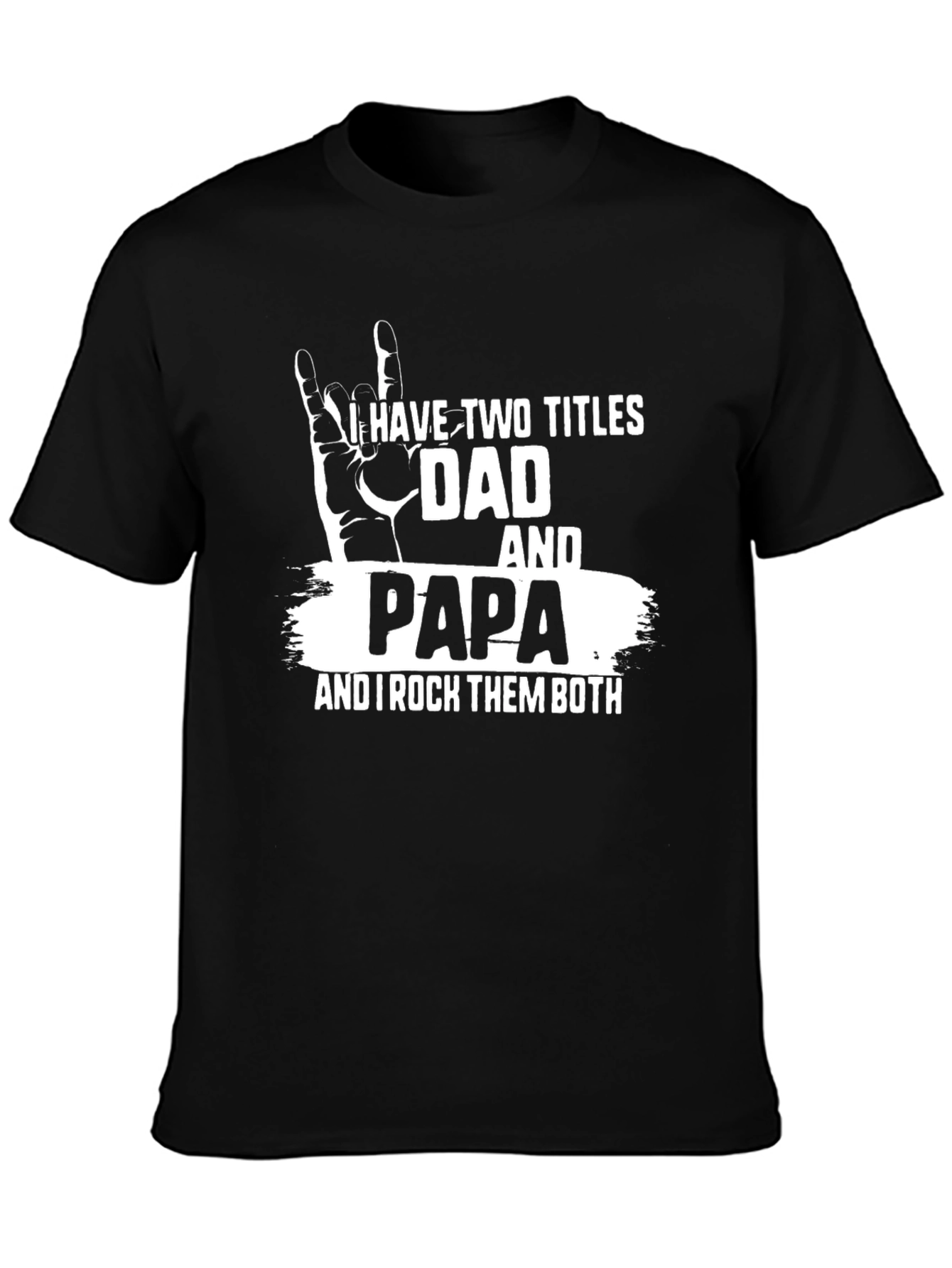 Dad and Papa Rock T-Shirt