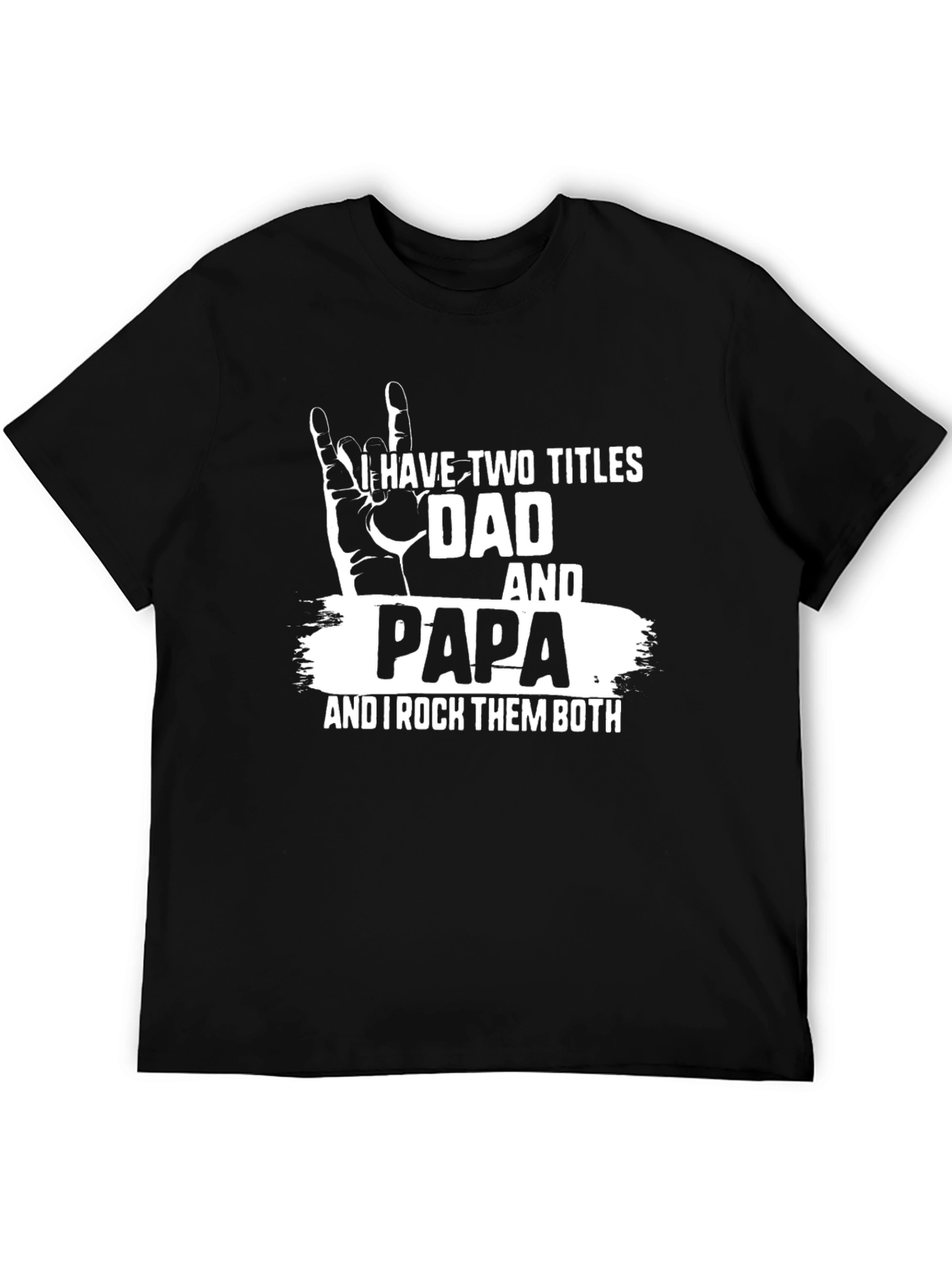 Dad and Papa Rock T-Shirt