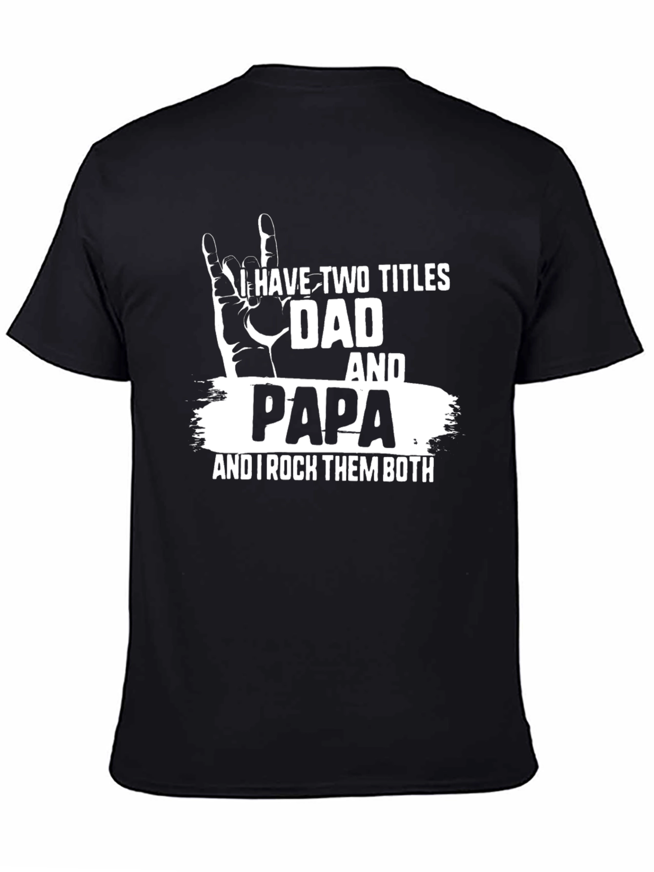 Dad and Papa Rock T-Shirt