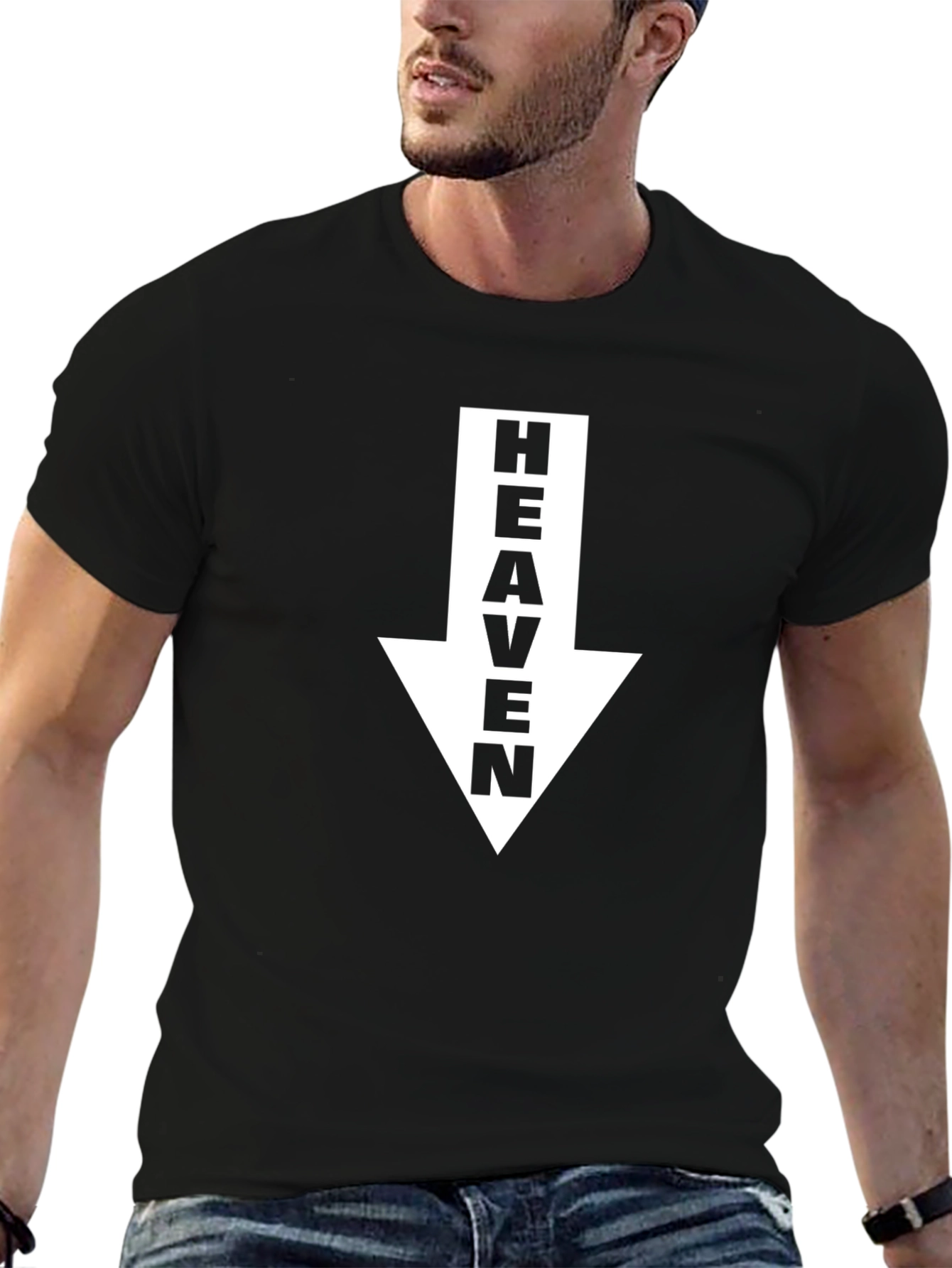 Heaven Arrow Graphic T-Shirt - Point the Way!