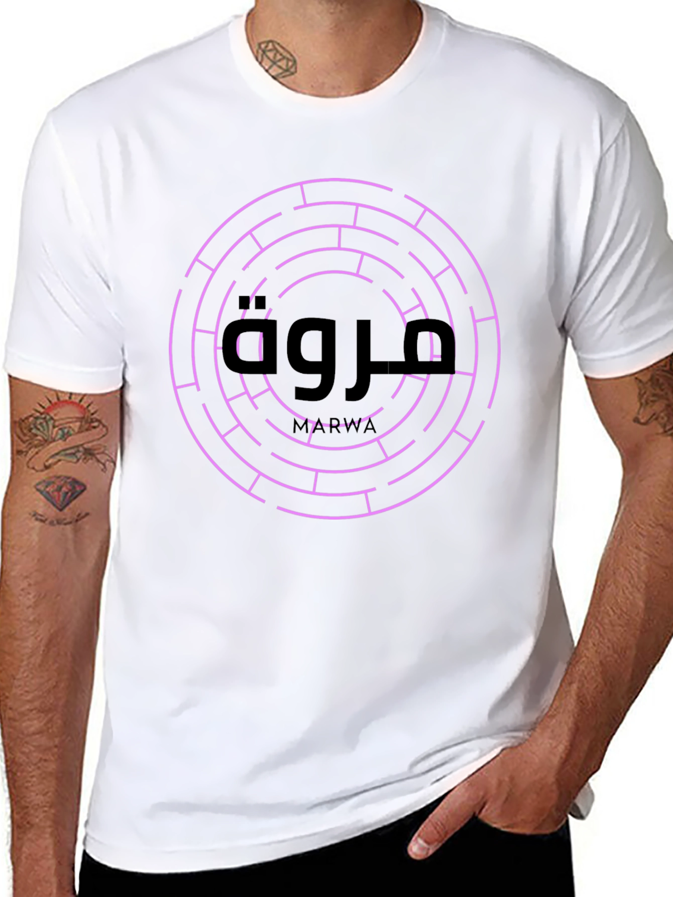 Maze T-Shirt - Marwa