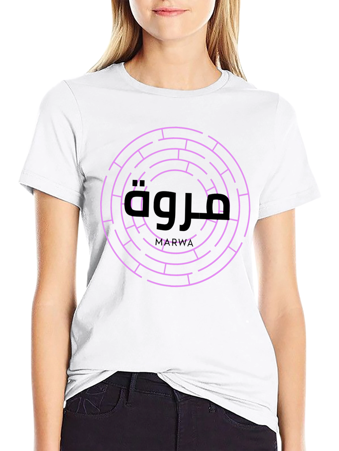 Maze T-Shirt - Marwa