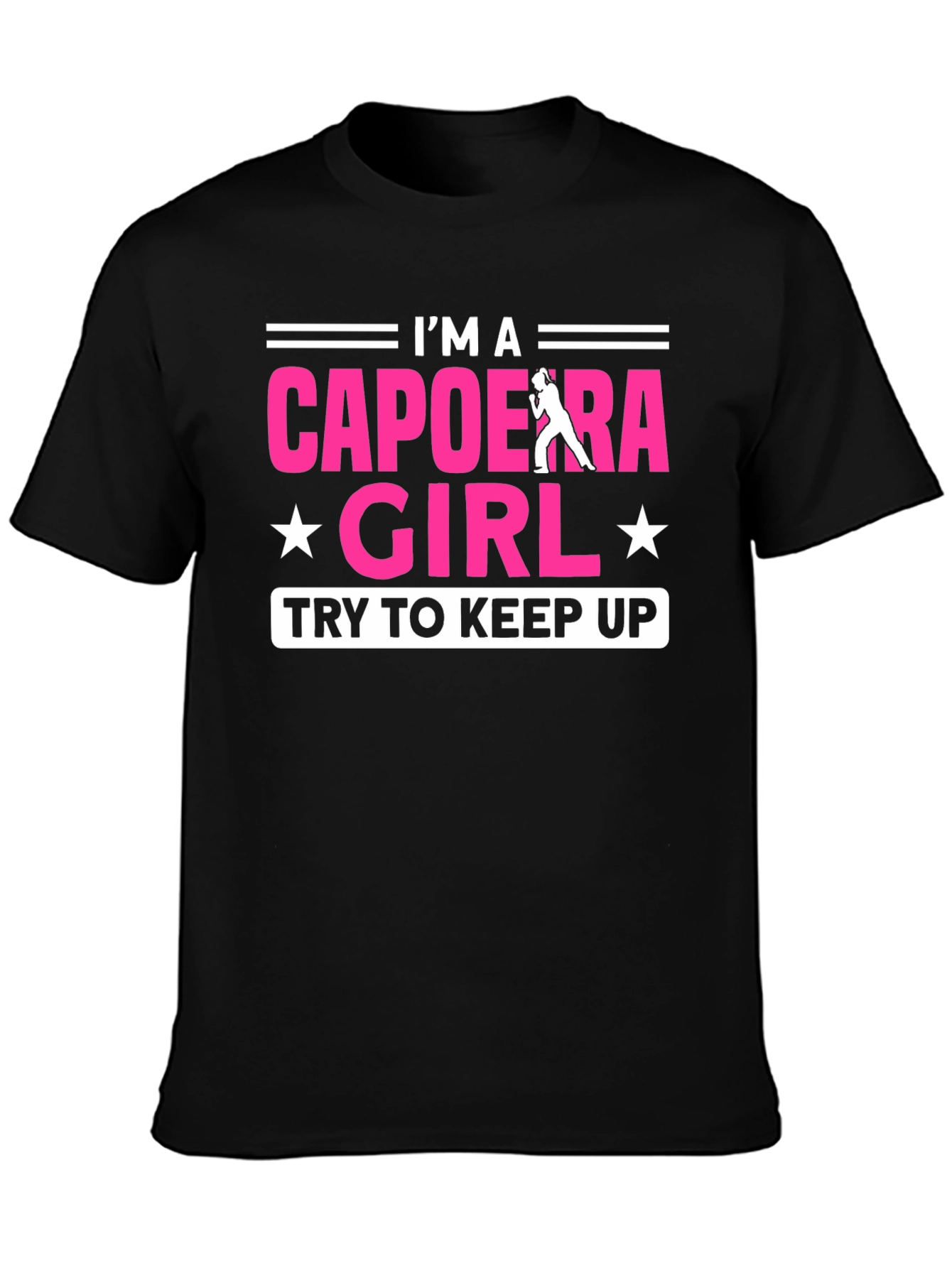 Capoeira Girl Graphic T-Shirt