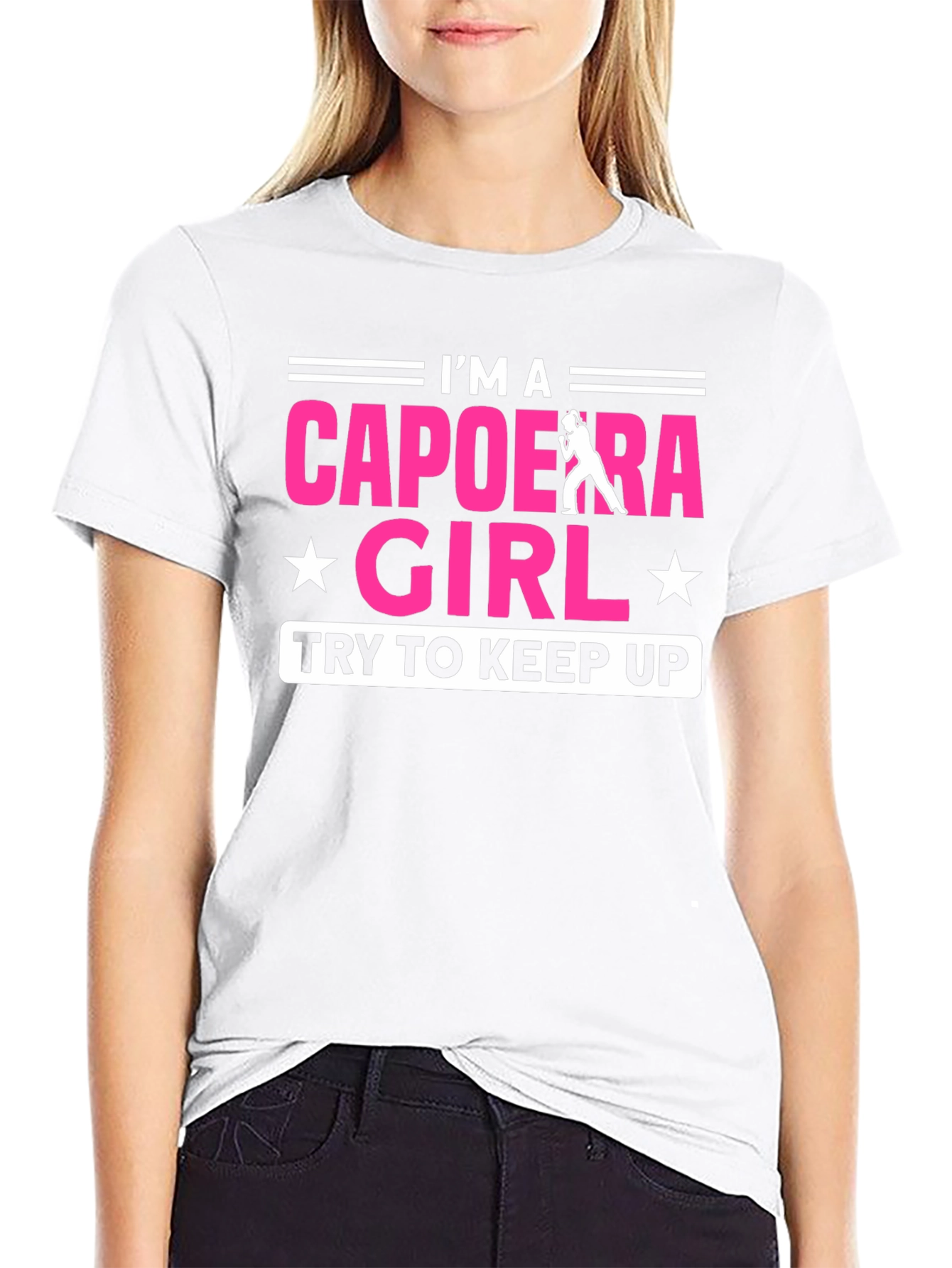Capoeira Girl Graphic T-Shirt