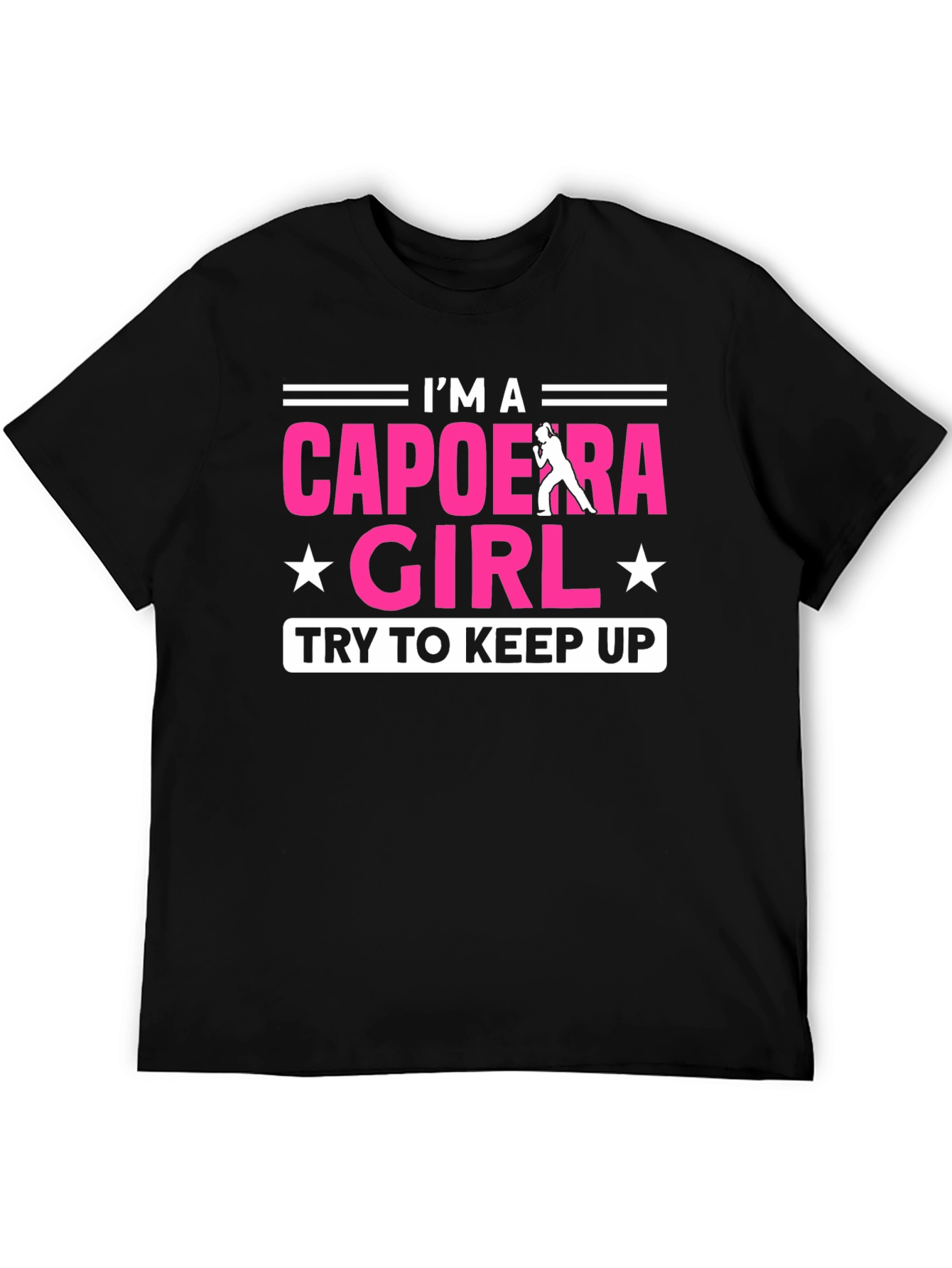 Capoeira Girl Graphic T-Shirt