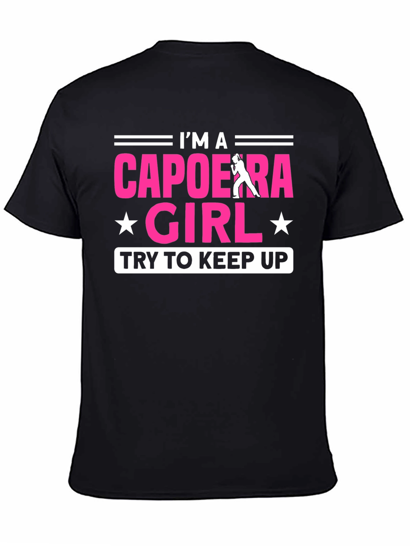 Capoeira Girl Graphic T-Shirt