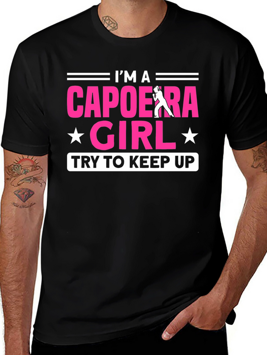 Capoeira Girl Graphic T-Shirt