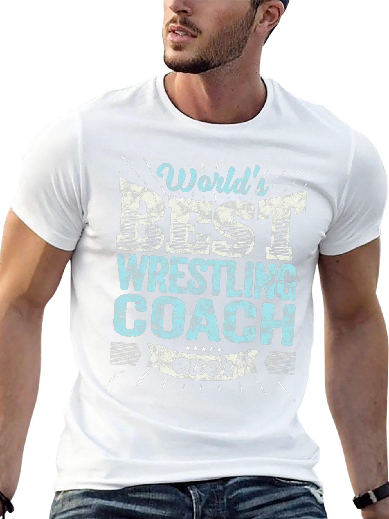 Worlds Best Wrestling Coach Ever T-Shirt