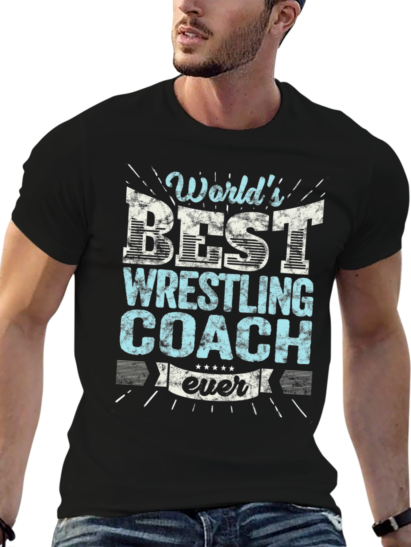Worlds Best Wrestling Coach Ever T-Shirt