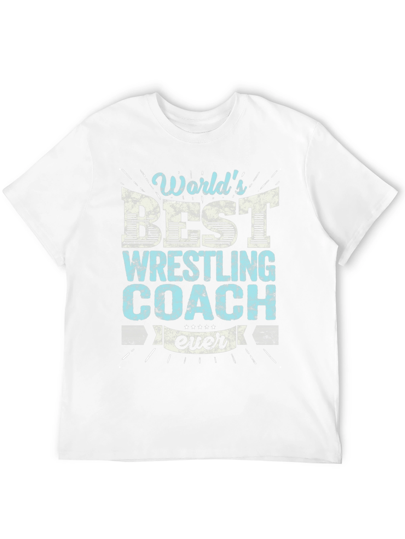 Worlds Best Wrestling Coach Ever T-Shirt