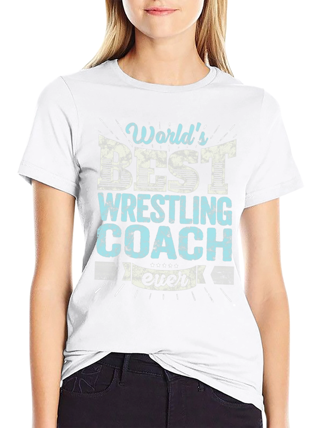 Worlds Best Wrestling Coach Ever T-Shirt