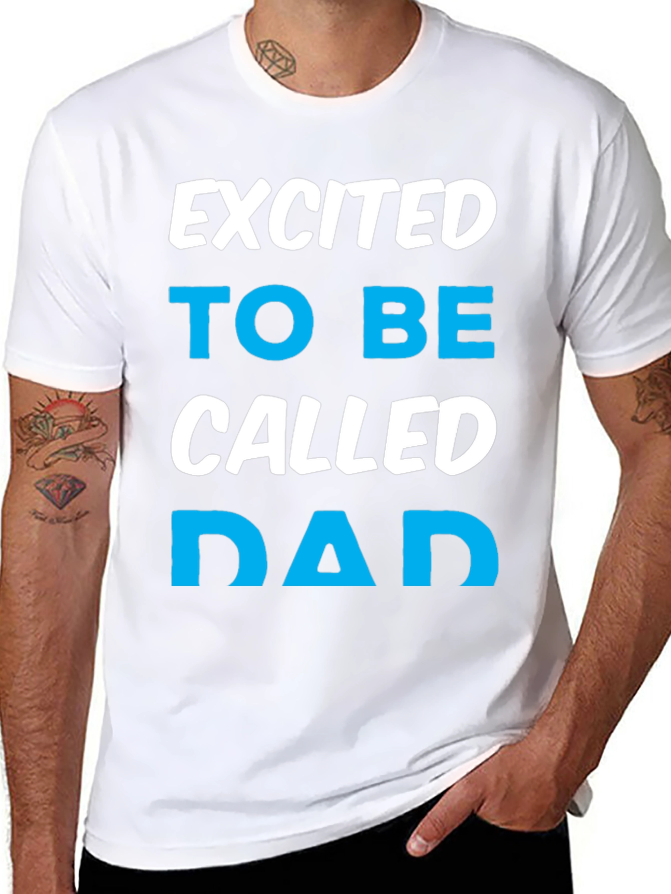 Excited to be Called Dad T-Shirt