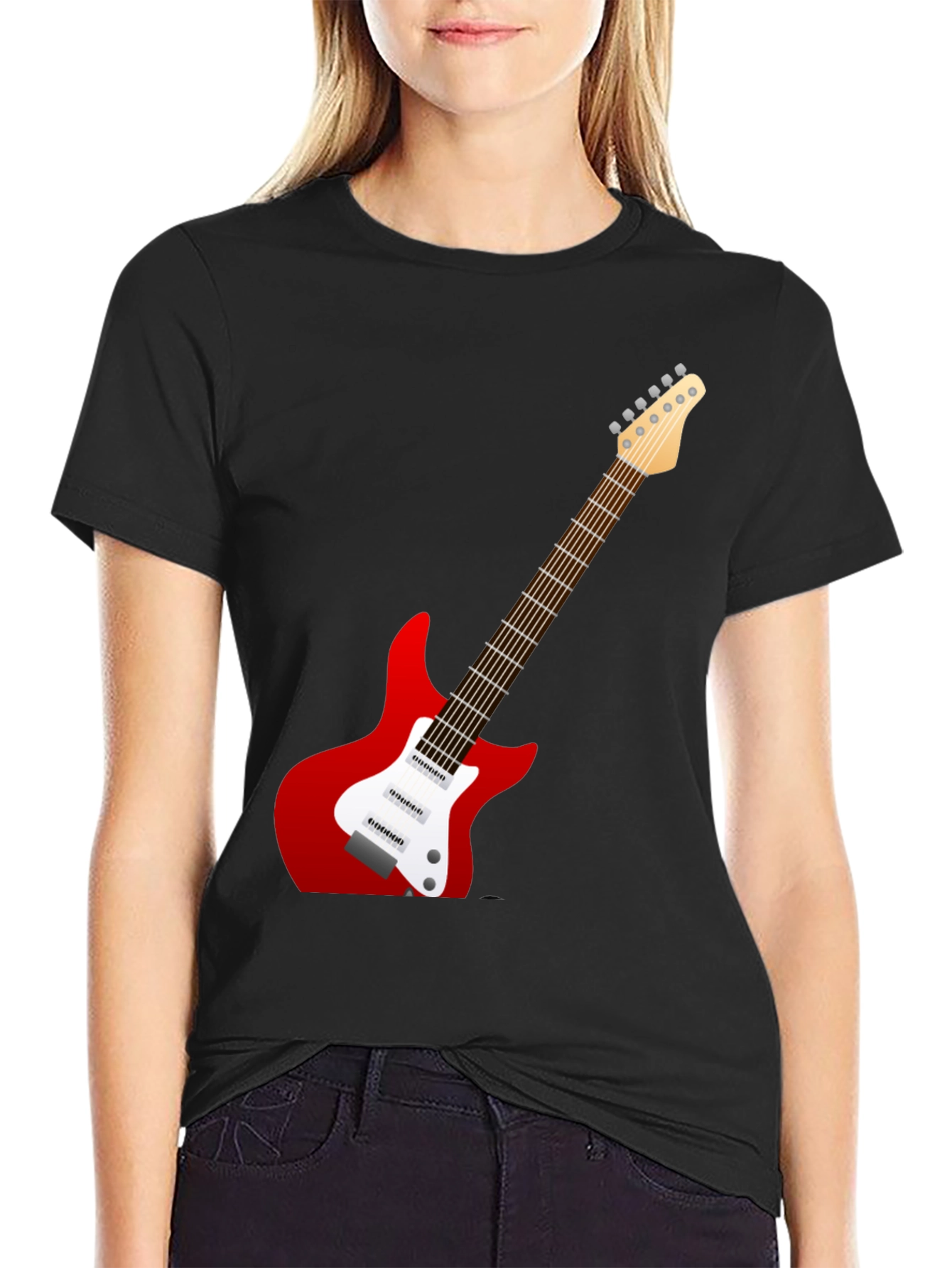 Guitar Graphic Tee - Rock On!