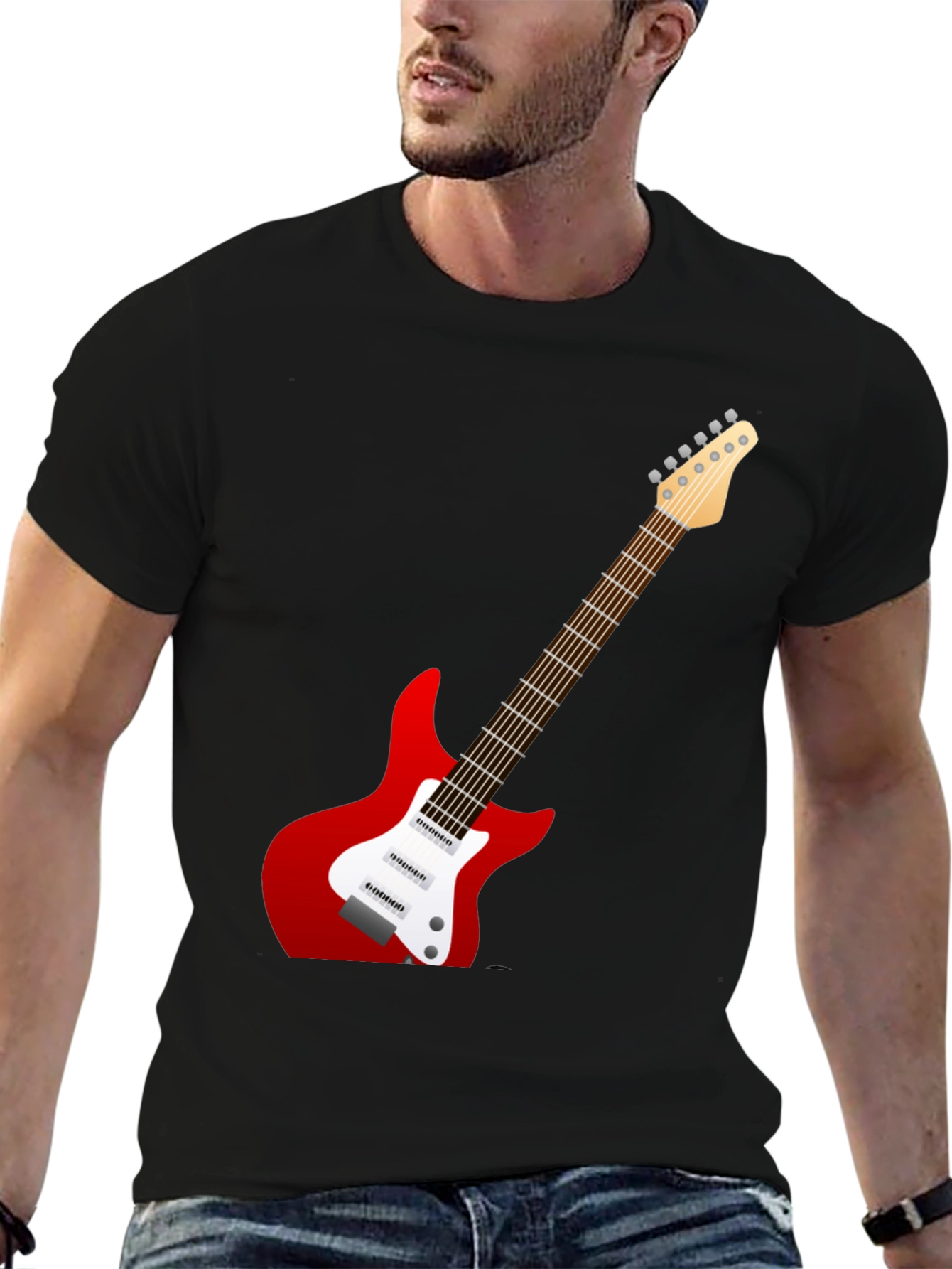 Guitar Graphic Tee - Rock On!
