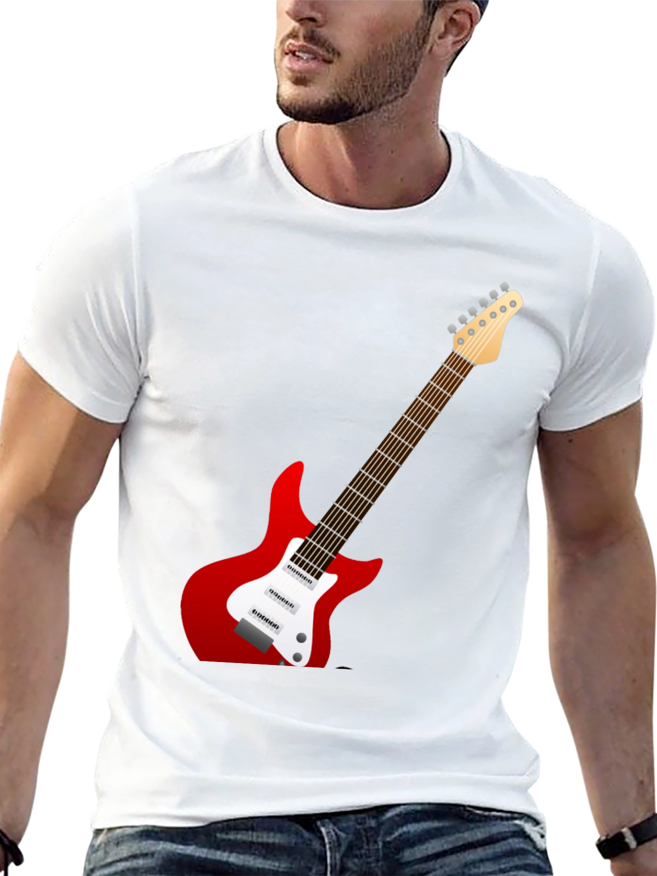 Guitar Graphic Tee - Rock On!