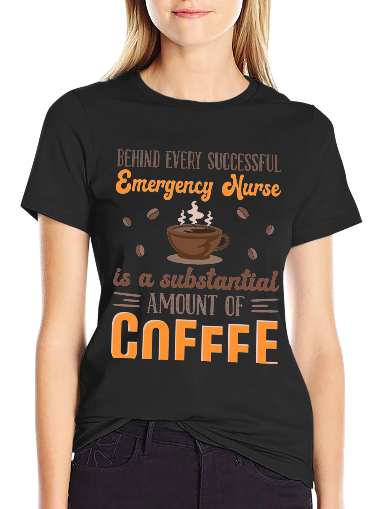 Emergency Nurse Coffee T-Shirt