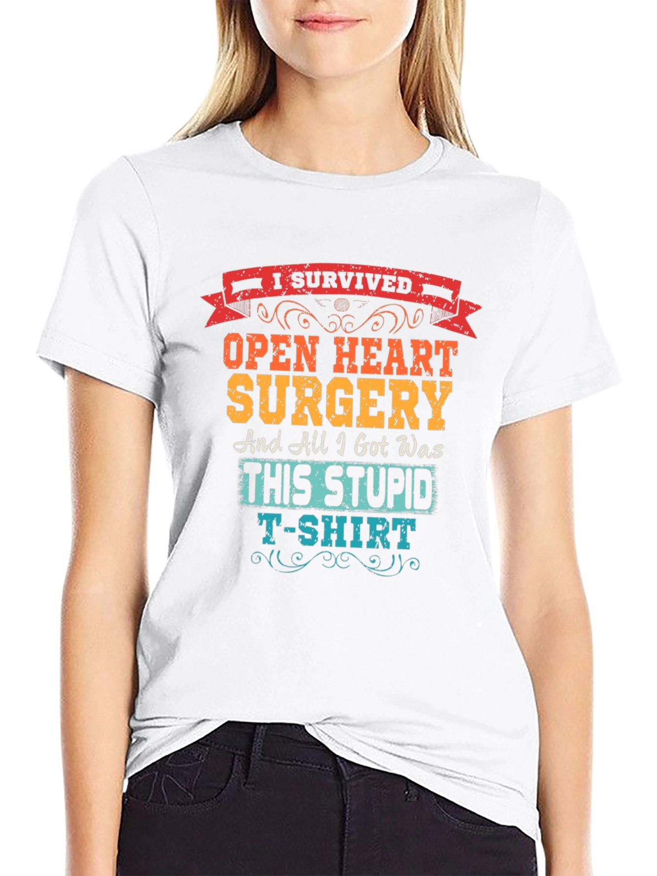 I Survived Open Heart Surgery T-Shirt
