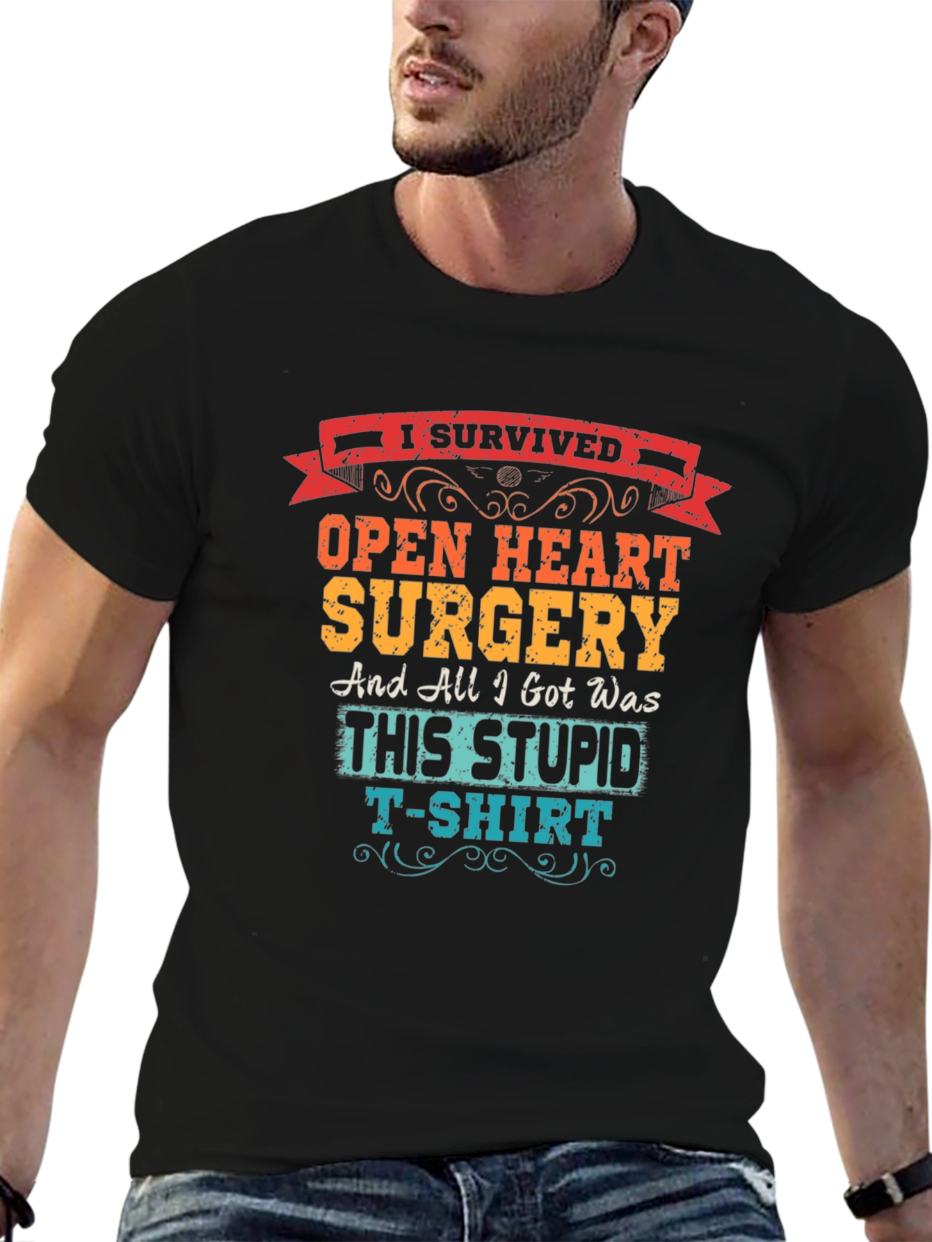 I Survived Open Heart Surgery T-Shirt
