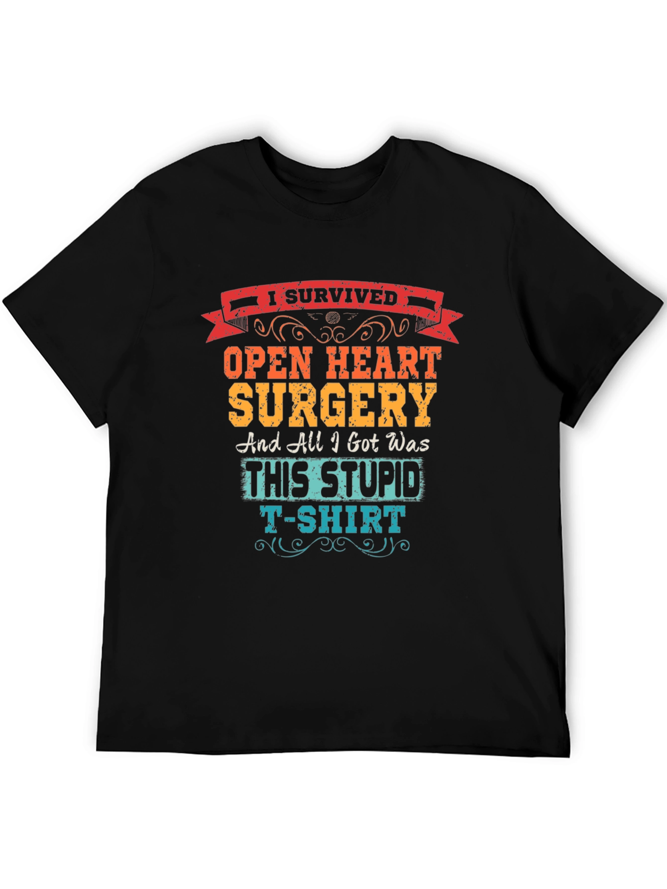I Survived Open Heart Surgery T-Shirt