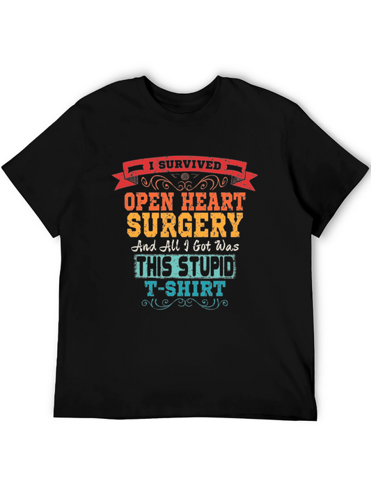 I Survived Open Heart Surgery T-Shirt