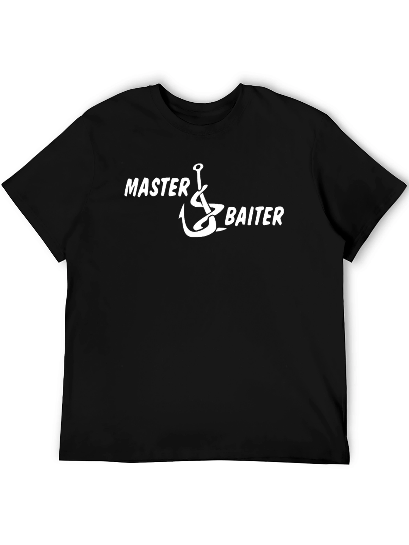 Master Baiter T-Shirt: Fishing Humor Tee