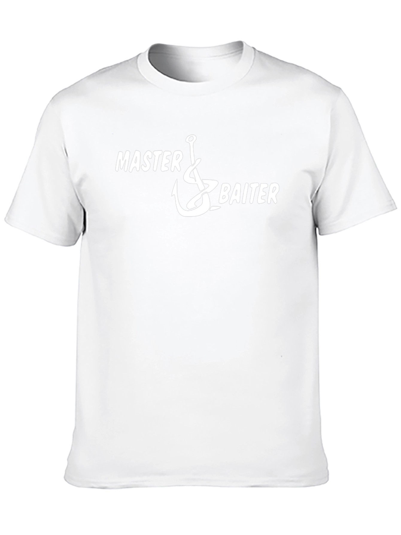 Master Baiter T-Shirt: Fishing Humor Tee