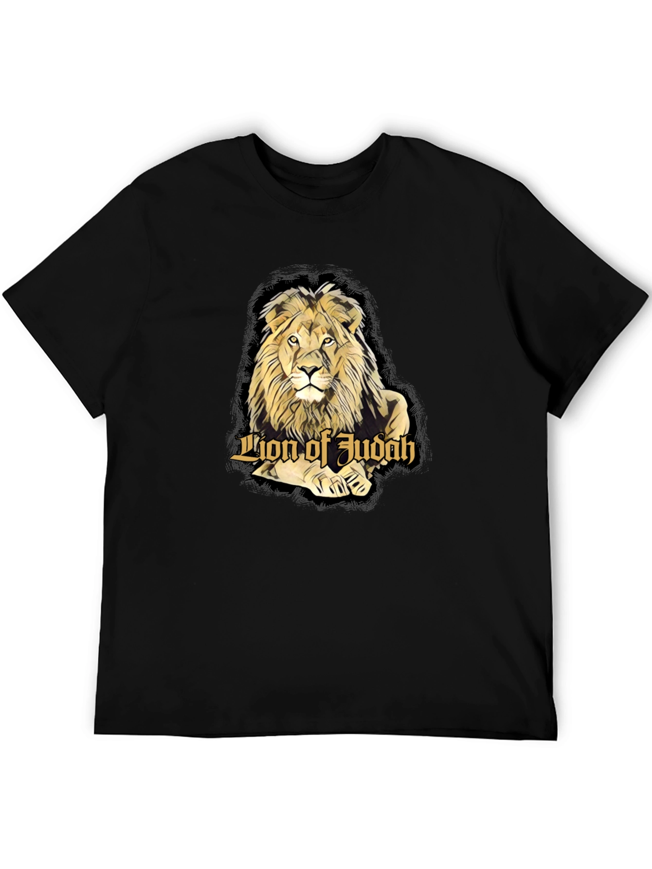 Lion of Judah Black T-Shirt