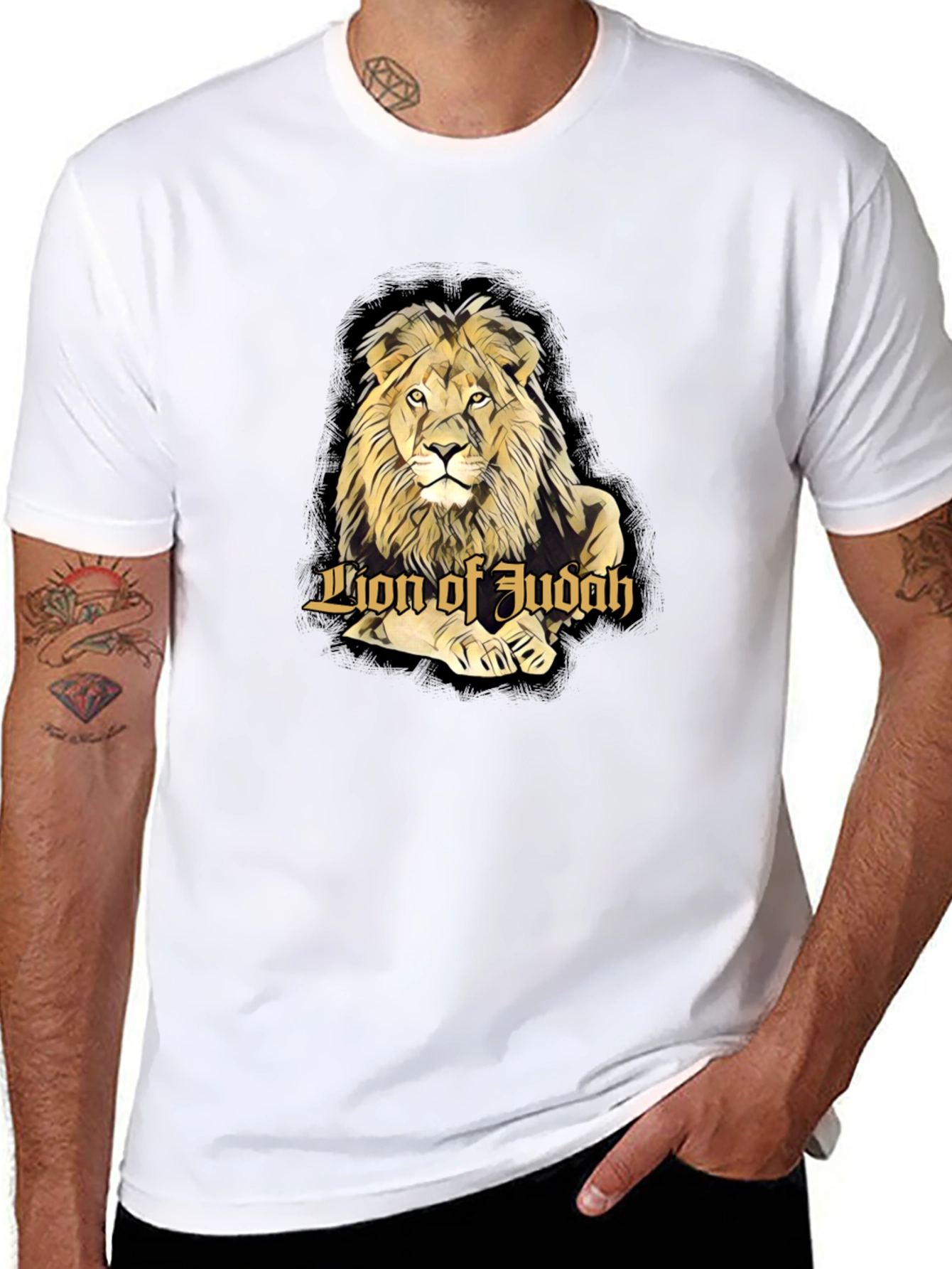 Lion of Judah Black T-Shirt