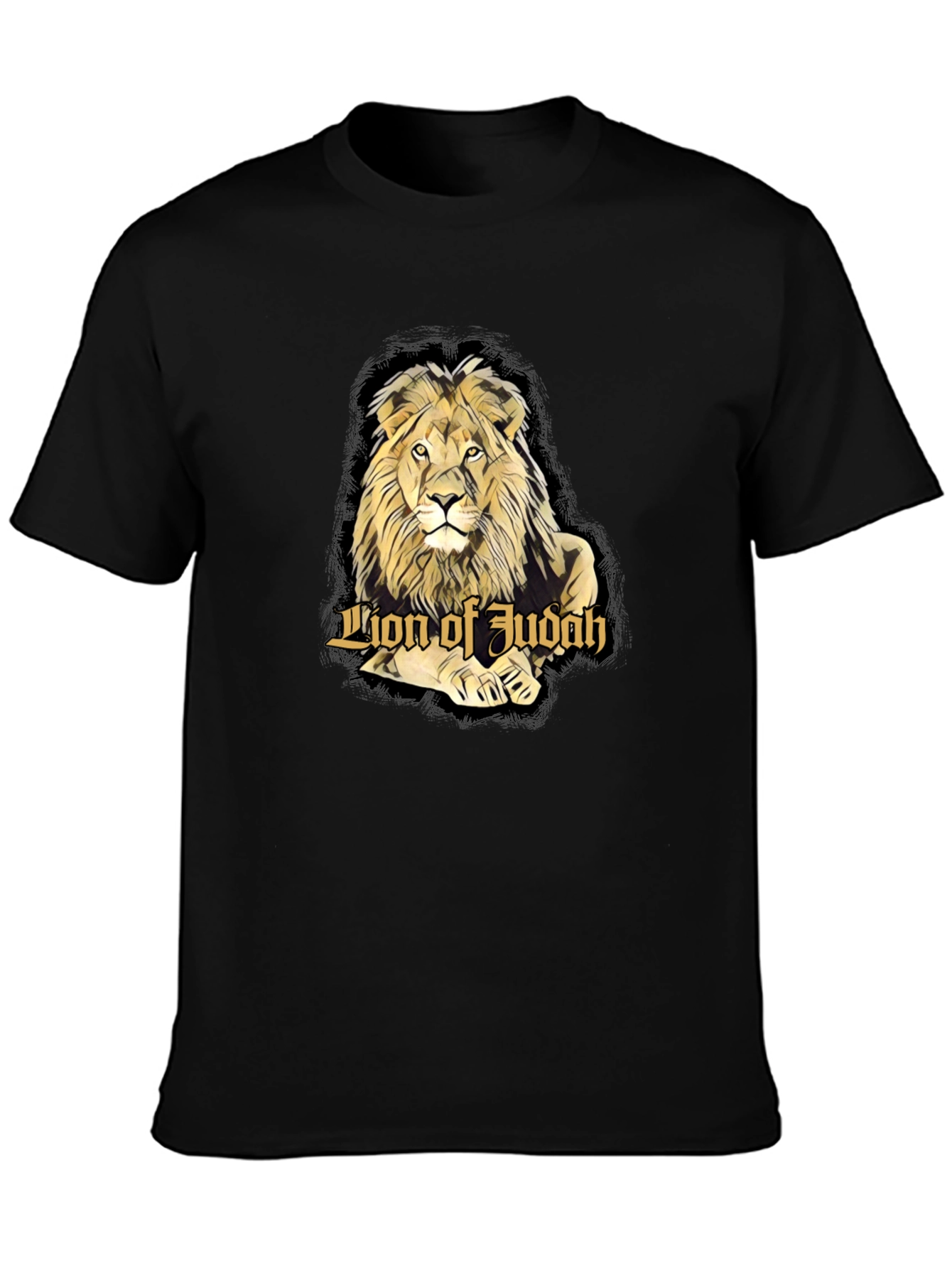 Lion of Judah Black T-Shirt