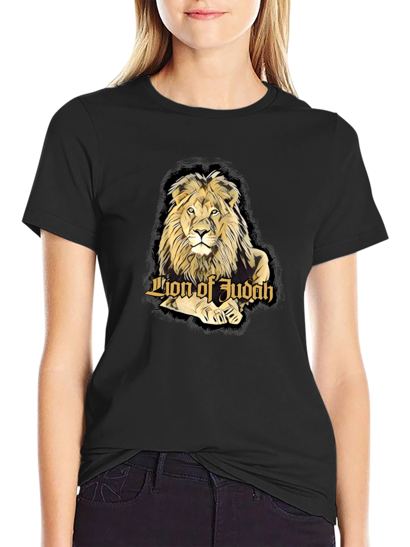 Lion of Judah Black T-Shirt