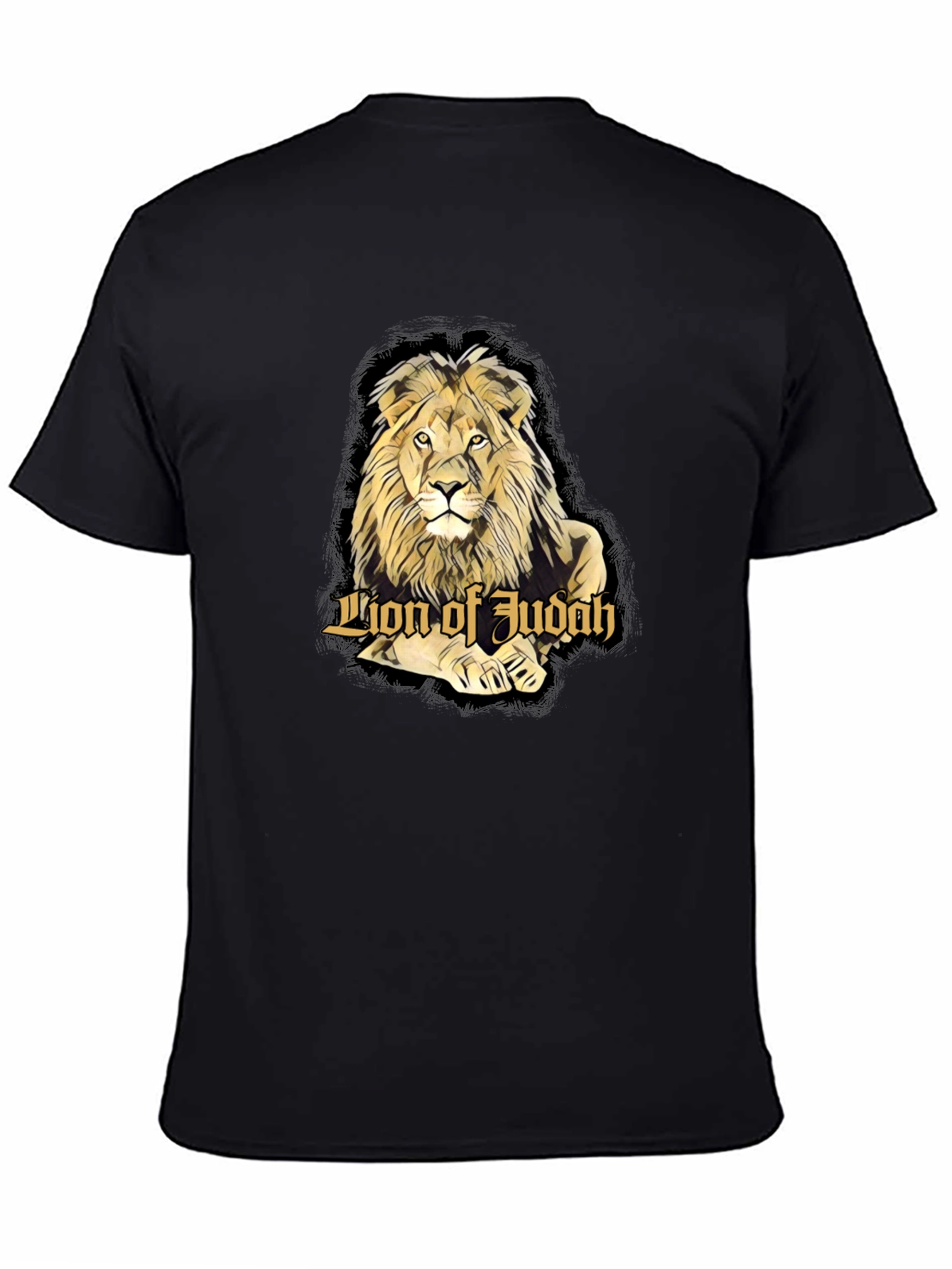 Lion of Judah Black T-Shirt