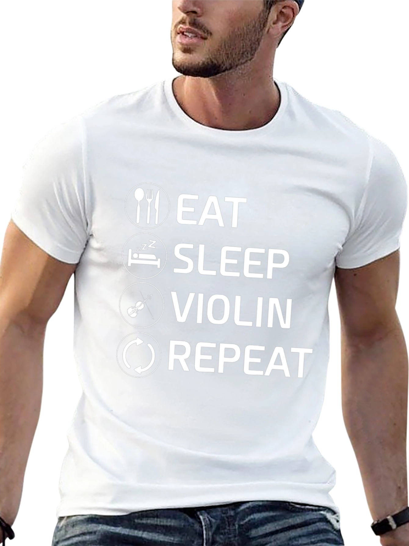 Eat Sleep Violin Repeat T-Shirt