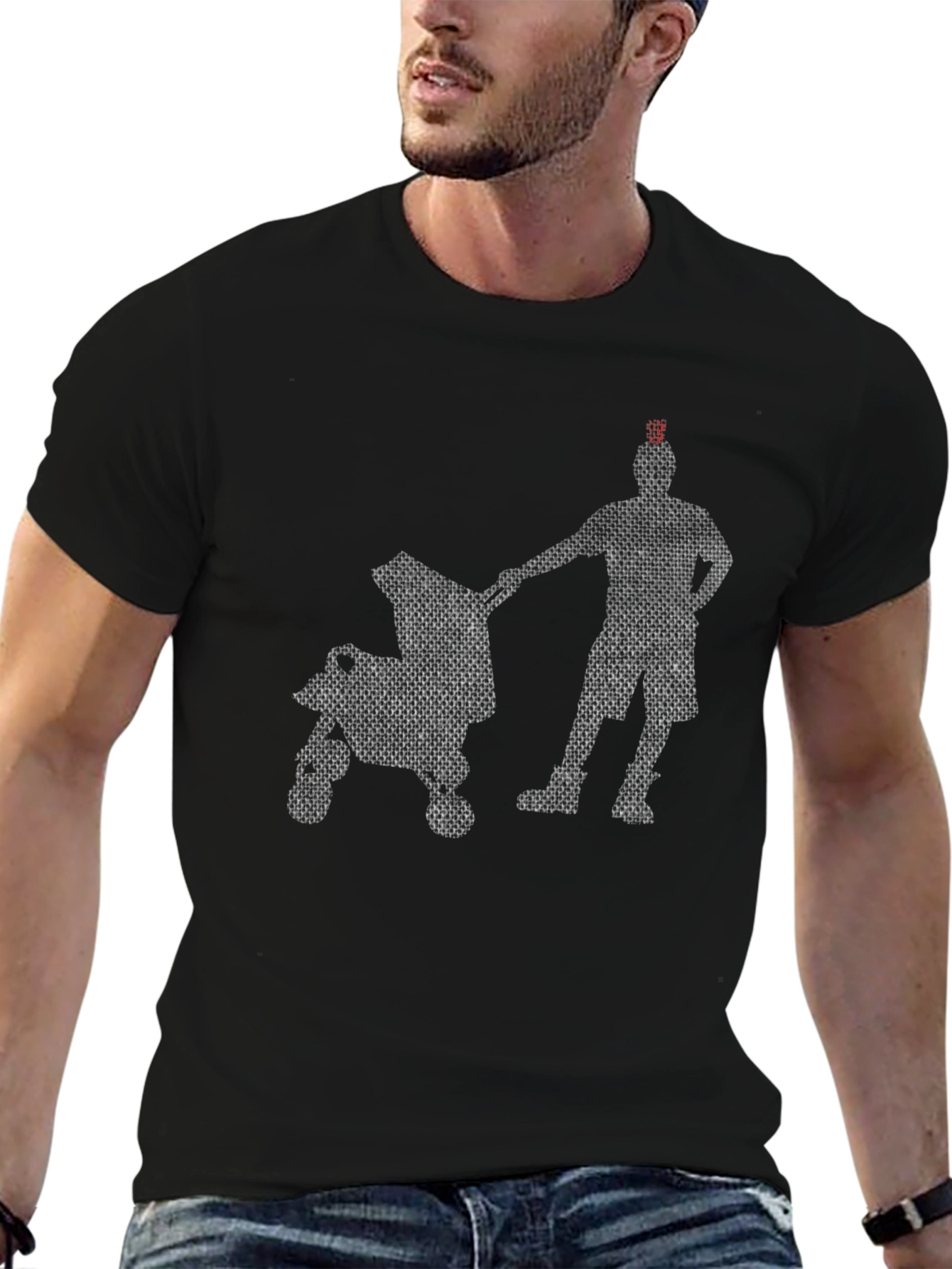 Dad & Kid T-Shirt - Black