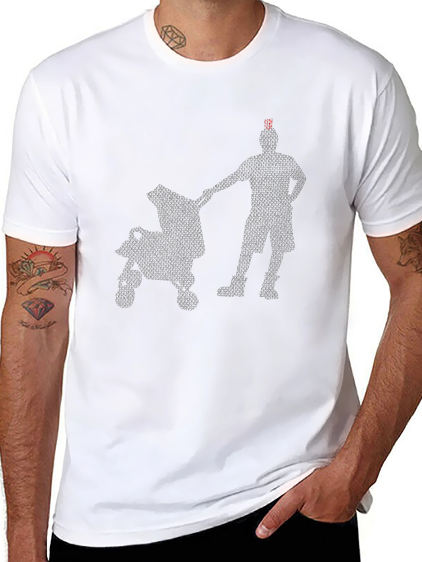 Dad & Kid T-Shirt - Black